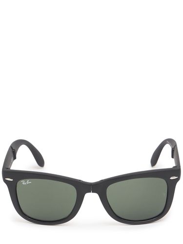 Lunettes De Soleil Folding Glossy Wayfarer - RAY-BAN - Modalova