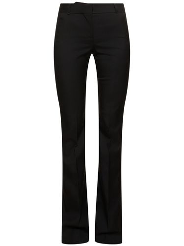 Pantalon En Gabardine De Laine - ALEXANDER MCQUEEN - Modalova