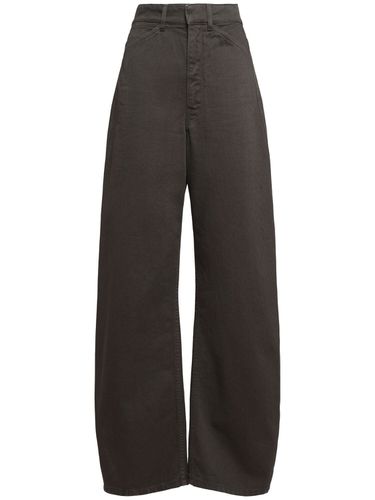 Pantalon Incurvé Taille Haute - LEMAIRE - Modalova