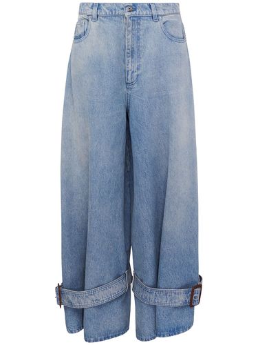 Jean Boyfriend Taille Mi-haute Avec Boucles - JW ANDERSON - Modalova