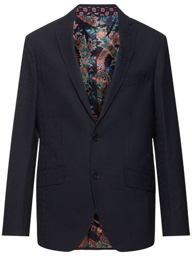 Blazer En Laine Et Cachemire Roma - ETRO - Modalova