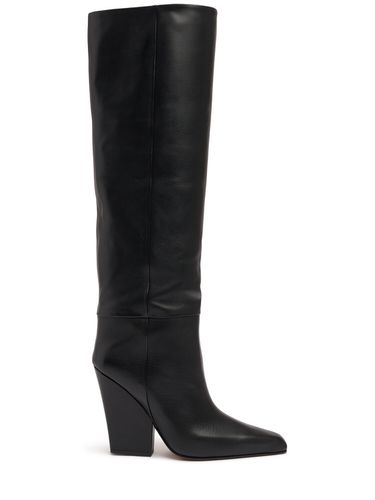 Bottes Hautes En Cuir Jane 100 Mm - PARIS TEXAS - Modalova