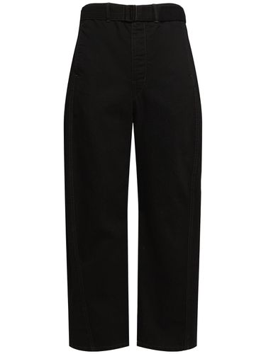 Pantalon À Effet Torsadé & Ceinture - LEMAIRE - Modalova