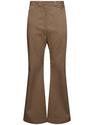 Pantalon Évasé En Coton Mélangé - LOW CLASSIC - Modalova