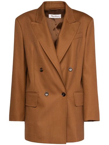 Blazer En Laine Mélangée Palanca - MAX MARA - Modalova