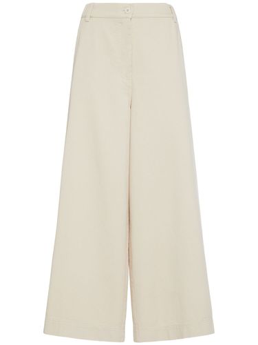 Pantalon Ample En Drill De Coton Disco - WEEKEND MAX MARA - Modalova