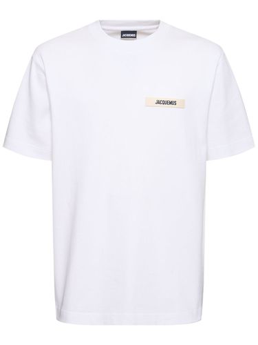 T-shirt En Coton Le T-shirt Gros Grain - JACQUEMUS - Modalova