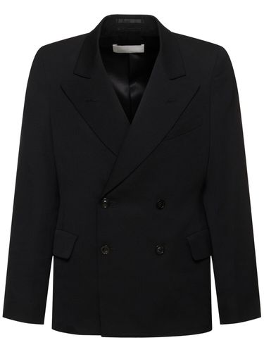 Blazer En Laine À Double Boutonnage - MAISON MARGIELA - Modalova