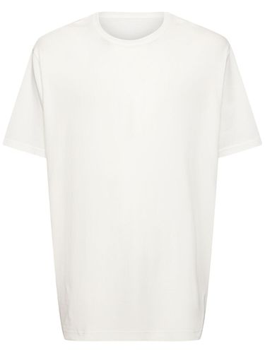 T-shirt En Jersey De Coton - YOHJI YAMAMOTO - Modalova