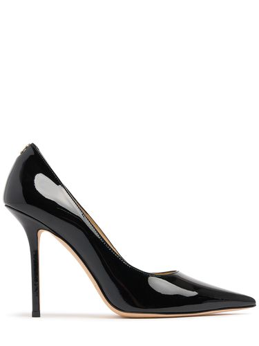 Escarpins En Cuir Verni Love 100 Mm - JIMMY CHOO - Modalova