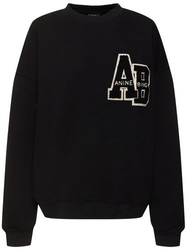 Sweat-shirt En Coton Miles - ANINE BING - Modalova