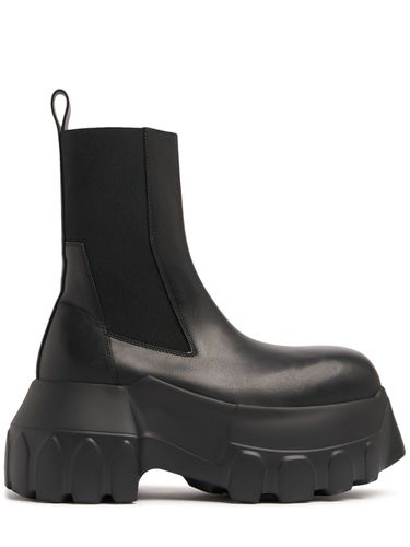 Bottes En Cuir Beatle Mega Tractor 60 Mm - RICK OWENS - Modalova