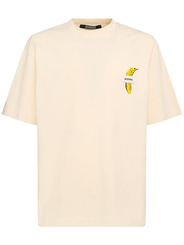 T-shirt En Coton Le T-shirt Banane - JACQUEMUS - Modalova