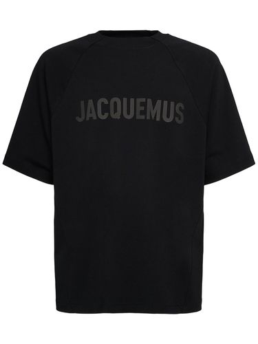 T-shirt À Logo Le T-shirt Typo - JACQUEMUS - Modalova