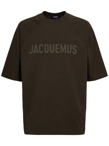 T-shirt À Logo Le T-shirt Typo - JACQUEMUS - Modalova