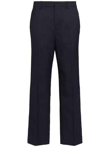 Pantalon Droit En Laine - AMI PARIS - Modalova