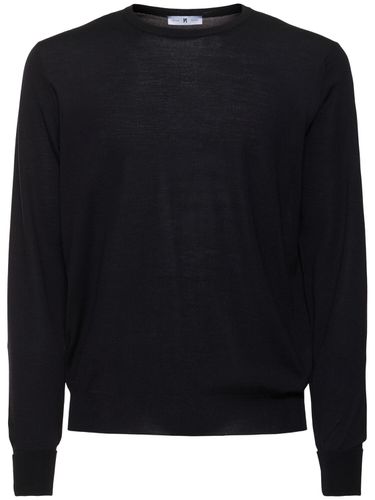 Pull-over Slim En Maille De Laine Ultra-fine - PT TORINO - Modalova