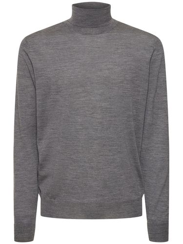 Pull-over Slim En Maille De Laine Ultra-fine - PT TORINO - Modalova