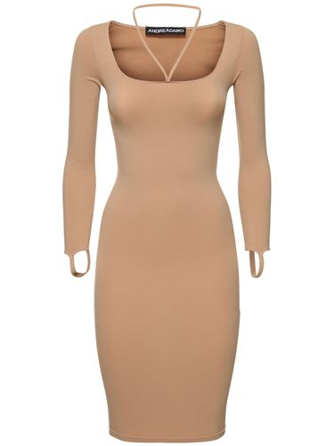 Robe Mi-longue Sculptante En Jersey - ANDREADAMO - Modalova