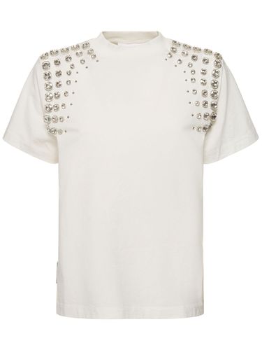 T-shirt En Jersey Embelli - DES PHEMMES - Modalova