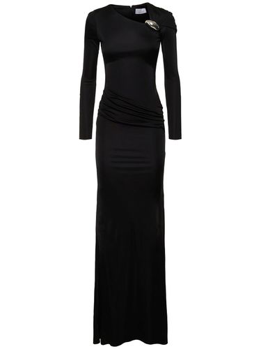 Robe En Jersey De Viscose - GIUSEPPE DI MORABITO - Modalova