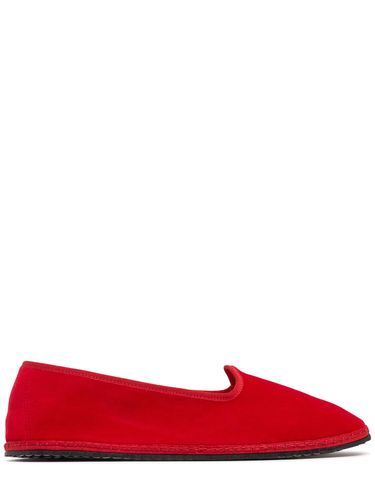 Chaussures Sans Lacets En Velours Rosso 10 Mm - VIBI VENEZIA - Modalova