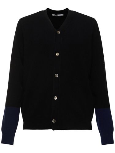 Cardigan En Laine Bicolore Forever - COMME DES GARÇONS SHIRT - Modalova