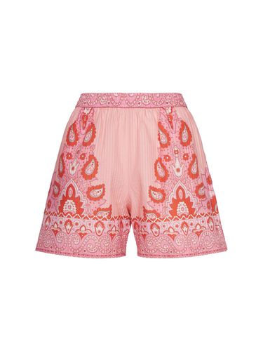 Short Imprimé En Soie Et Coton - ETRO - Modalova