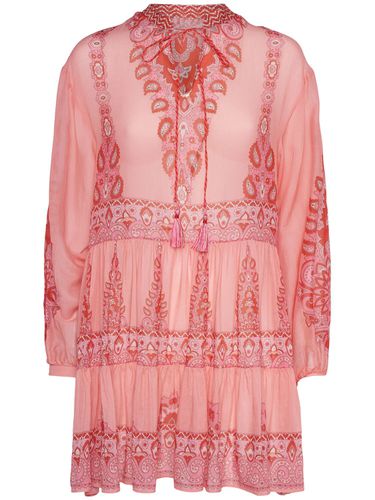 Robe Courte En Soie Et Coton Imprimé - ETRO - Modalova