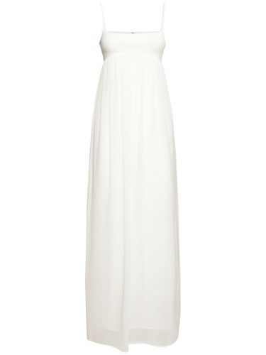 Robe Longue En Satin La Robe Peplo - JACQUEMUS - Modalova