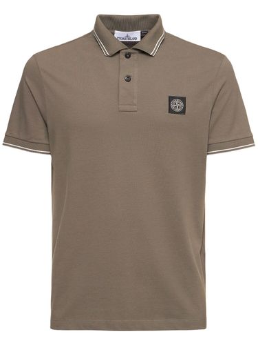 Short Sleeve Polo - STONE ISLAND - Modalova