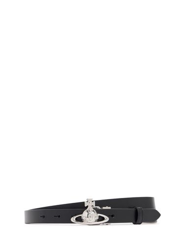 Ceinture Avec Boucle Globe 2 Cm - VIVIENNE WESTWOOD - Modalova