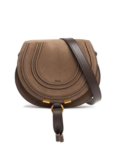 Sac Porté Épaule Mini En Daim Marcie - CHLOÉ - Modalova