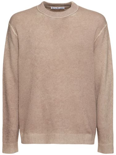 Pull-over En Laine Mélangée Karpo - ACNE STUDIOS - Modalova