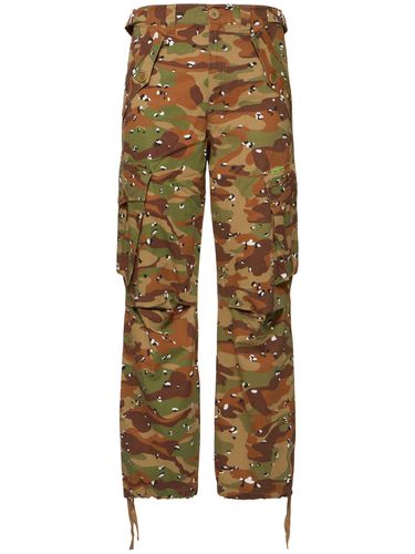 Pantalon Cargo À Motif Camouflage - AFTER PRAY - Modalova