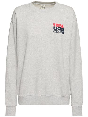 Sweat-shirt À Col Rond Team Usa - SPORTY & RICH - Modalova