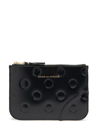 Portefeuille En Cuir Embossé Pois - COMME DES GARÇONS WALLET - Modalova