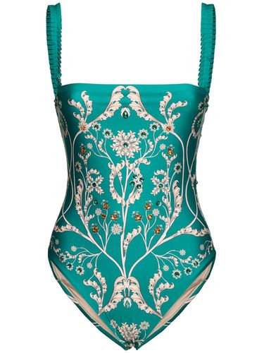 Maillot De Bain Une Pièce À Col Carré Limon - AGUA BY AGUA BENDITA - Modalova