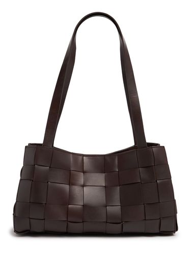 Sac Porté Épaule En Cuir Slim Woven - ST.AGNI - Modalova