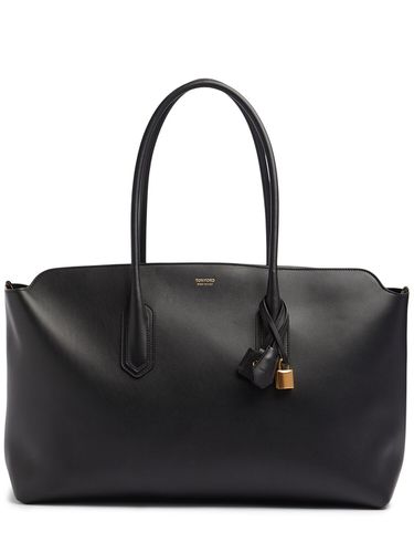 Sac De Voyage En Cuir Lisse À Logo - TOM FORD - Modalova