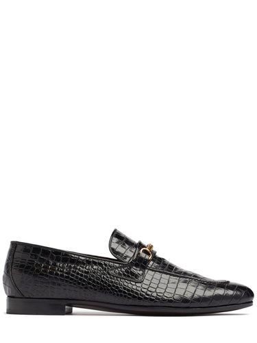 Mocassins Formels Embossés Crocodile - TOM FORD - Modalova