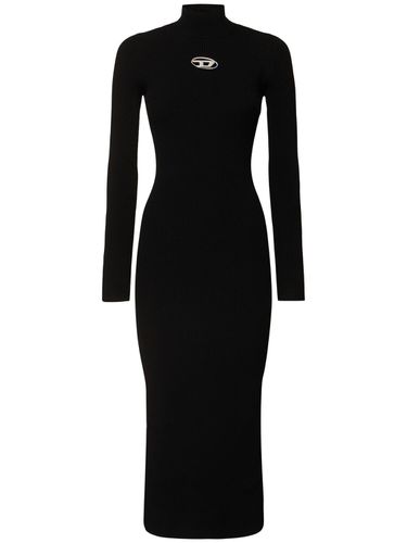 Robe Midi En Maille À Logo M-zary - DIESEL - Modalova