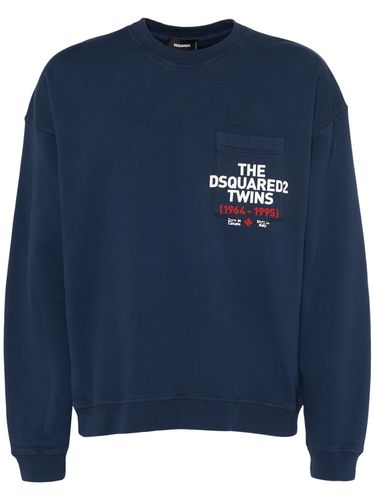 Sweat-shirt Décontracté À Col Rond À Capuche - DSQUARED2 - Modalova