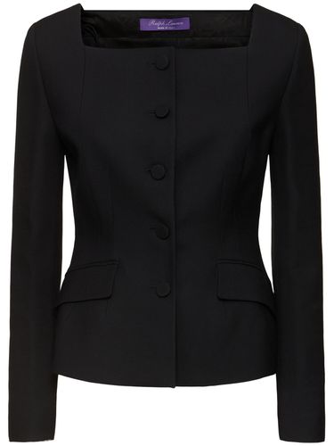 Veste À Col Carré En Laine Mélangée Beckman - RALPH LAUREN COLLECTION - Modalova