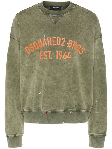 Sweat-shirt Cool Fit À Col Rond - DSQUARED2 - Modalova