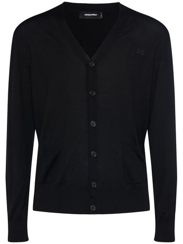 Cardigan En Laine - DSQUARED2 - Modalova