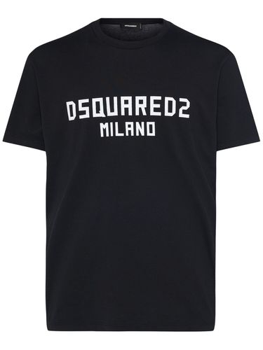 T-shirt Cool Fit En Coton - DSQUARED2 - Modalova