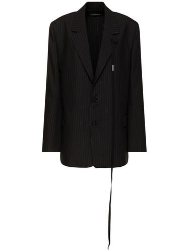 Blazer Cintré À Fines Rayures Lizzie - ANN DEMEULEMEESTER - Modalova