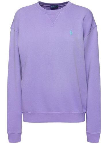 Sweat-shirt En Coton Non Brossé À Logo - POLO RALPH LAUREN - Modalova