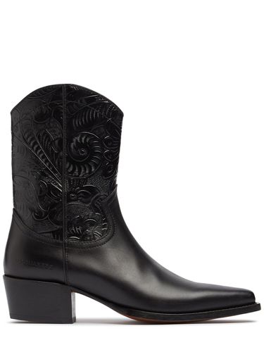 Bottes En Cuir Texan - DSQUARED2 - Modalova